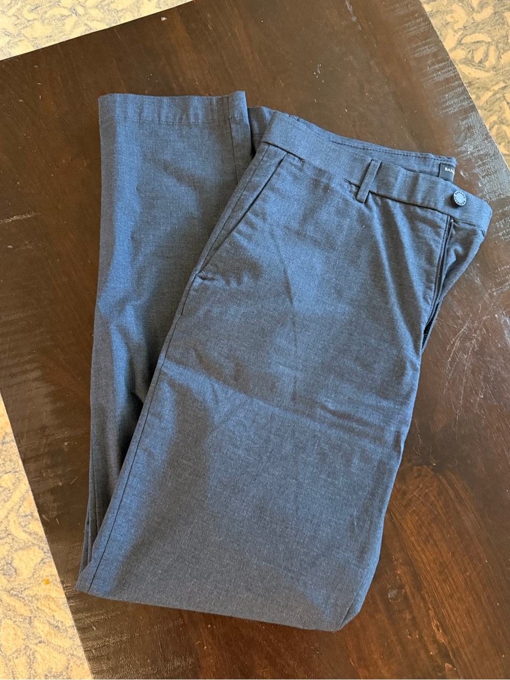 Banana Republic Men's Navy Slim Dress Pants